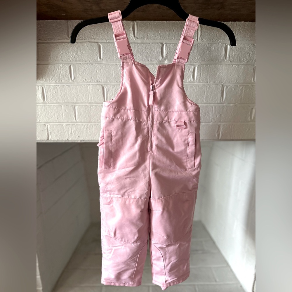Circo Ski Bibs Toddler Size 2 Light Pink